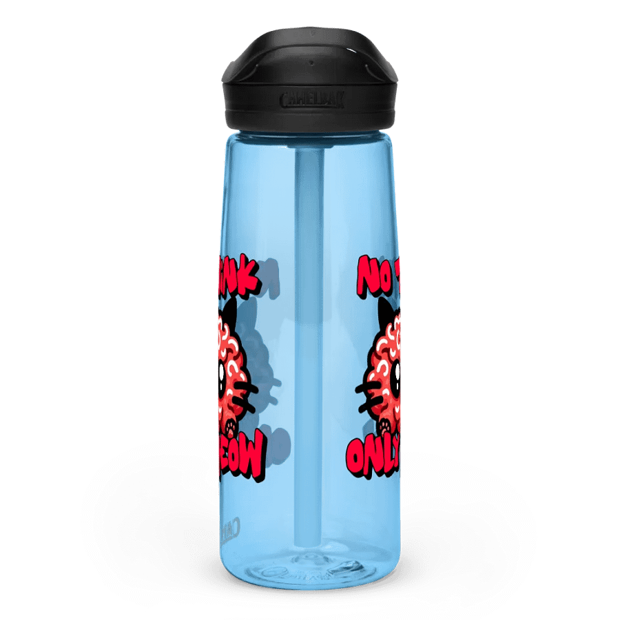 No think only meow sports bottle product image (60)
