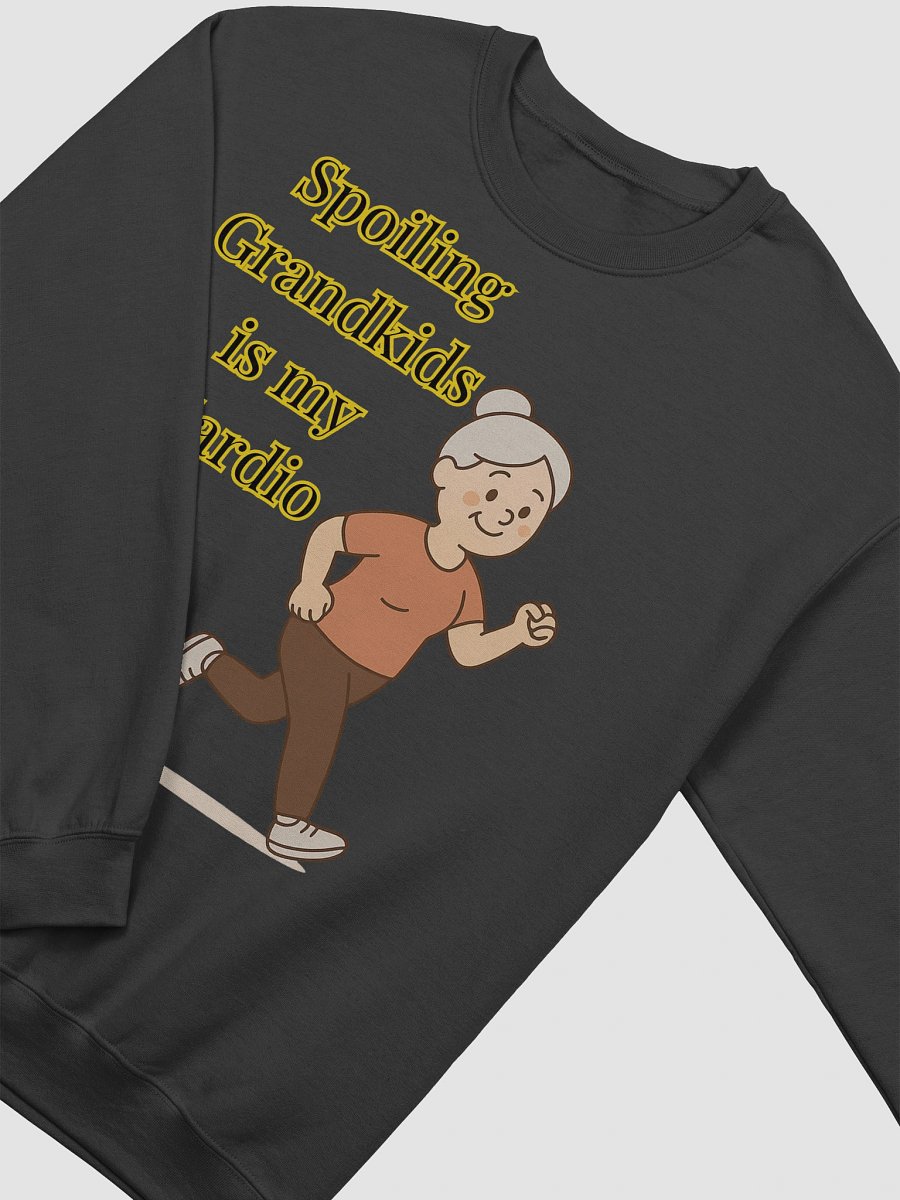 Spoiling Grandkids is my Cardio (Female) Gildan Classic Crewneck Sweatshirt Dark Colors product image (16)