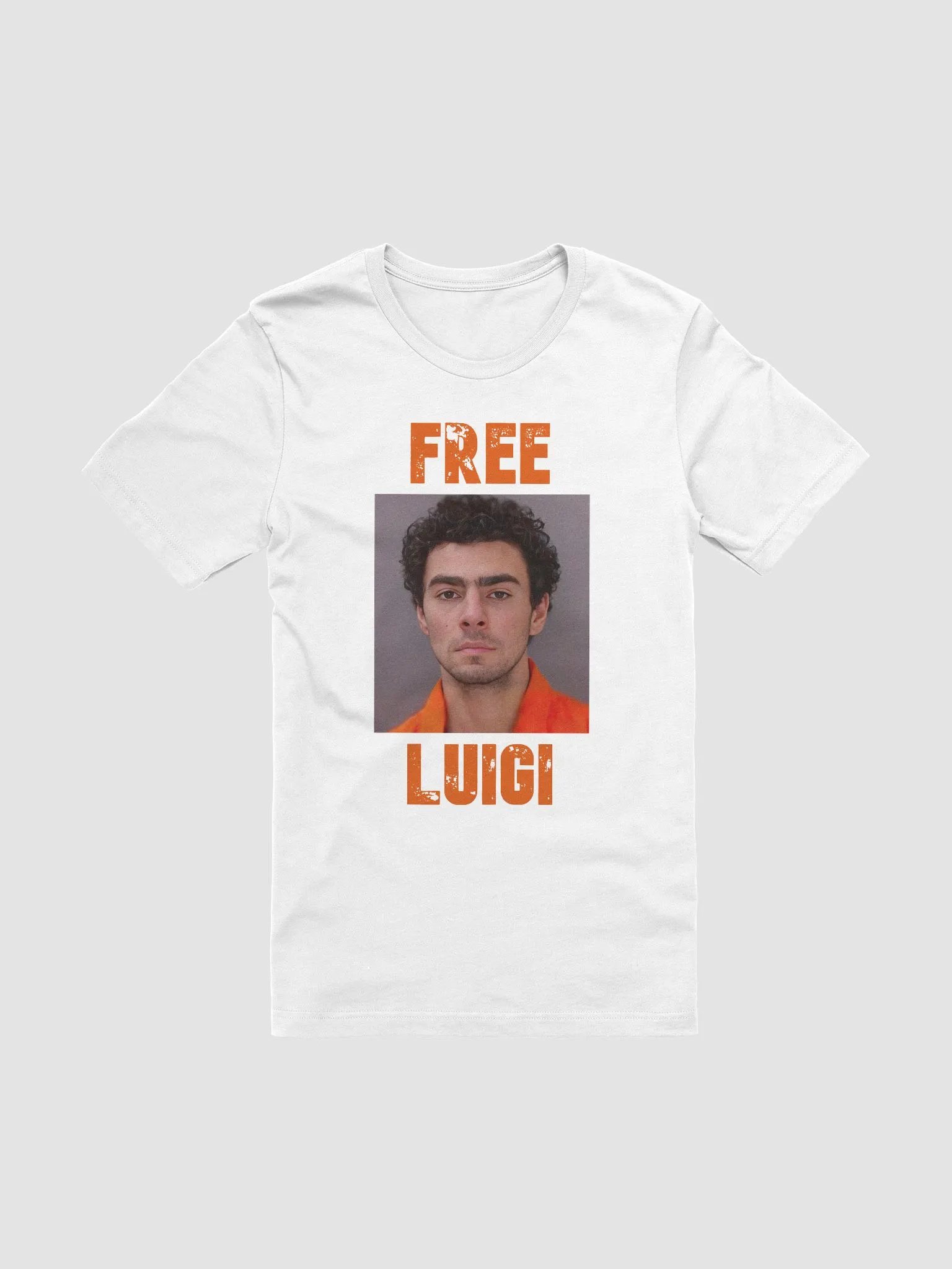 Free Luigi - Mugshot T-Shirt product image (2)