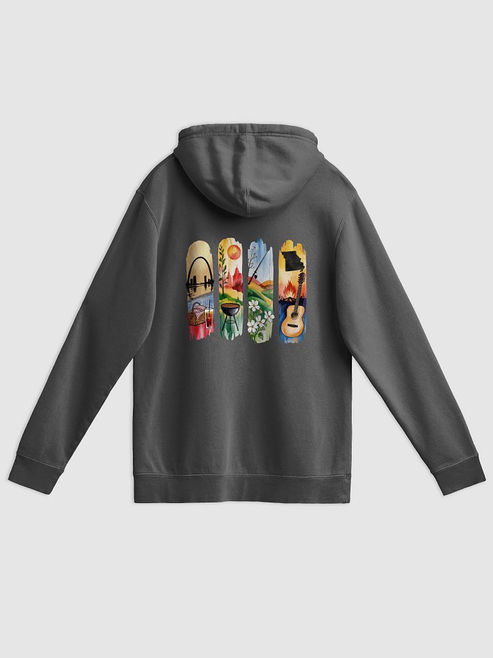 Missouri Brushstroke Illustrated Hoodie product image (2)
