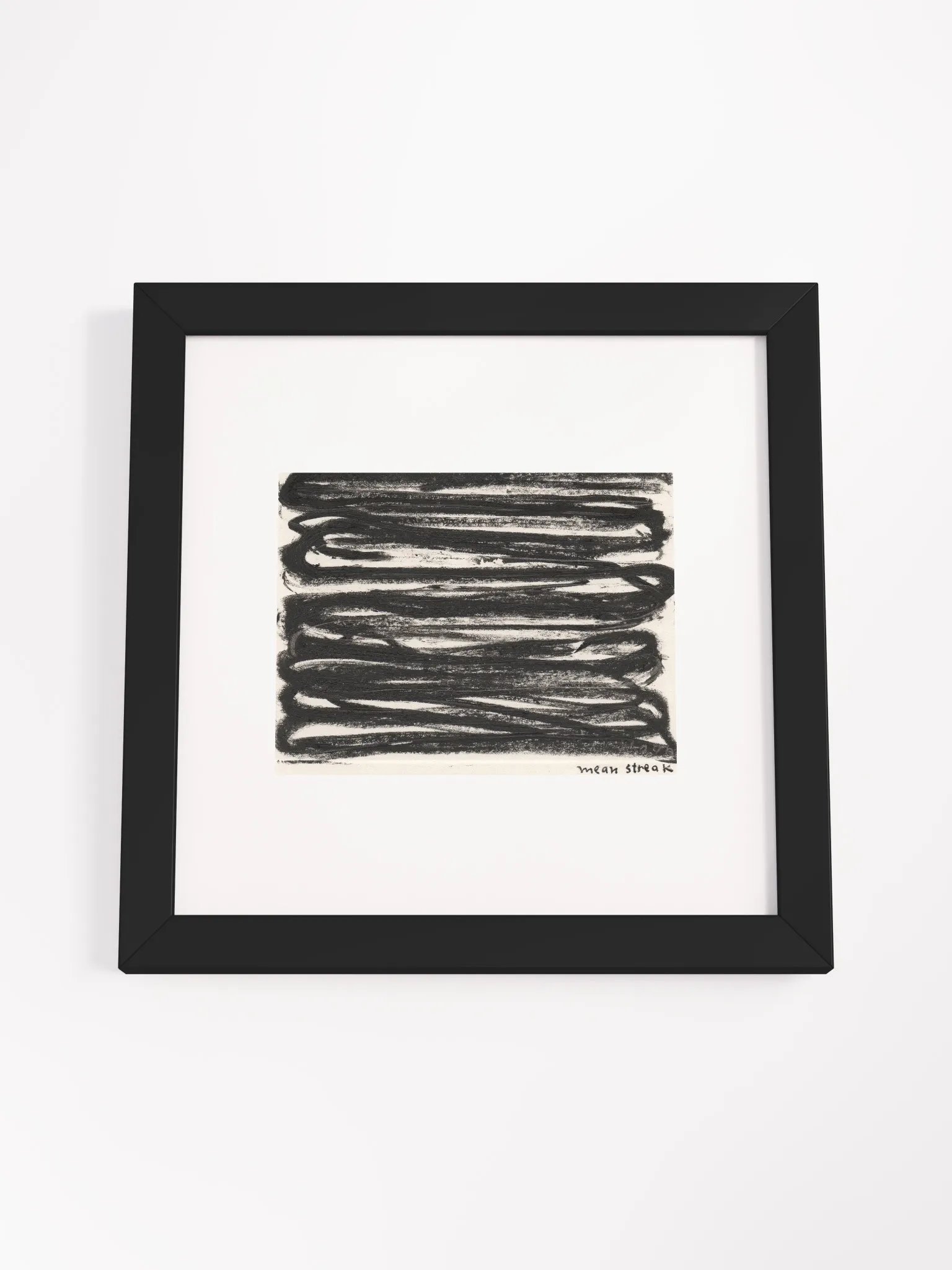 mean streak Panel Card Print Framed product image (4)
