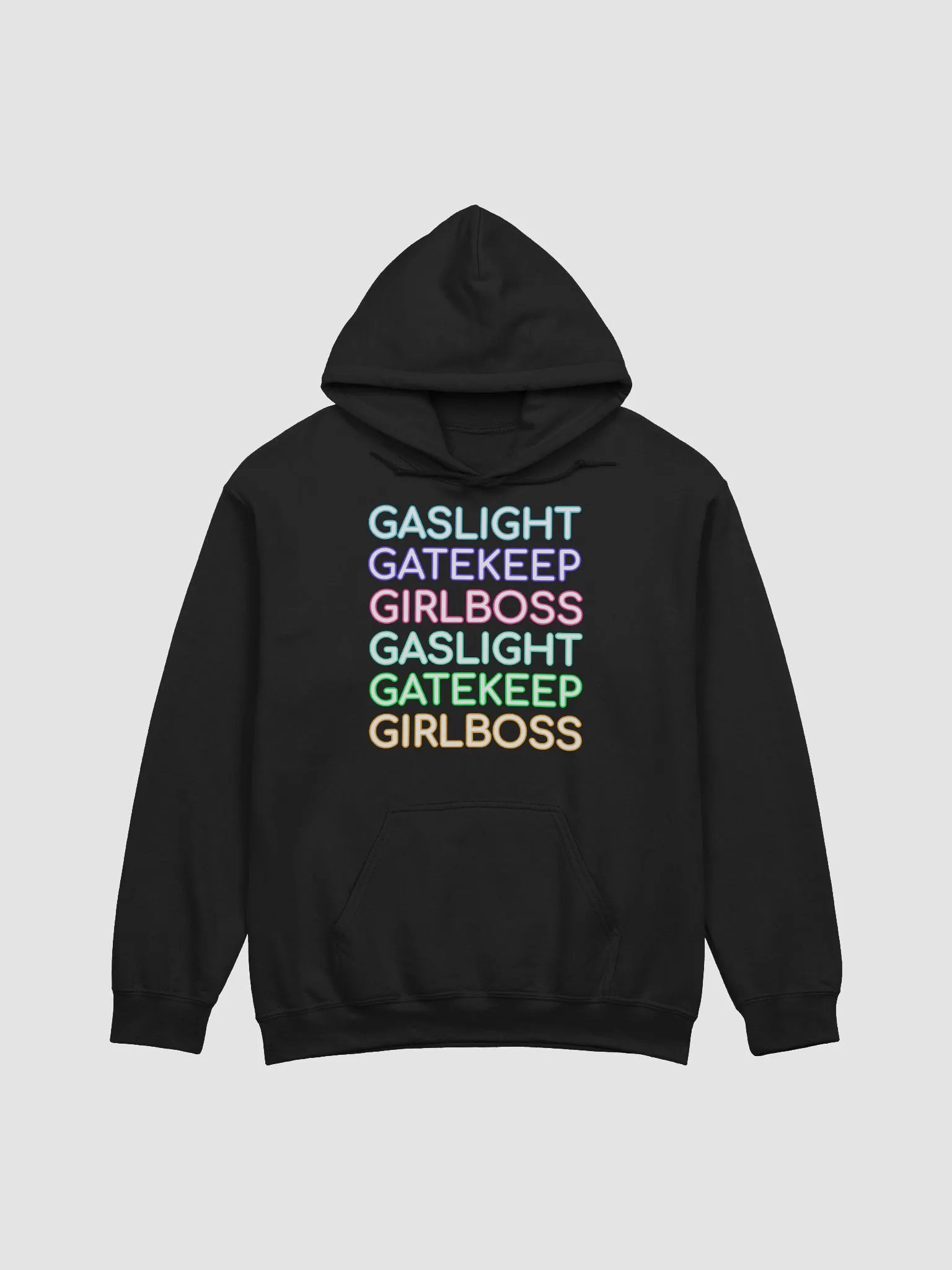 Gaslight Gatekeep Girlboss classic hoodie product image (2)