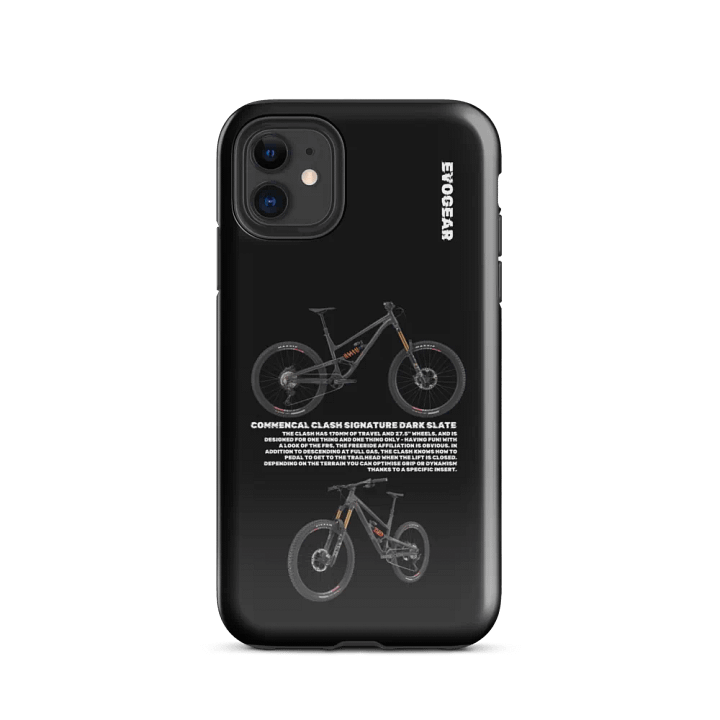 Black Clash Signature Dark Slate iPhone Case product image (47)
