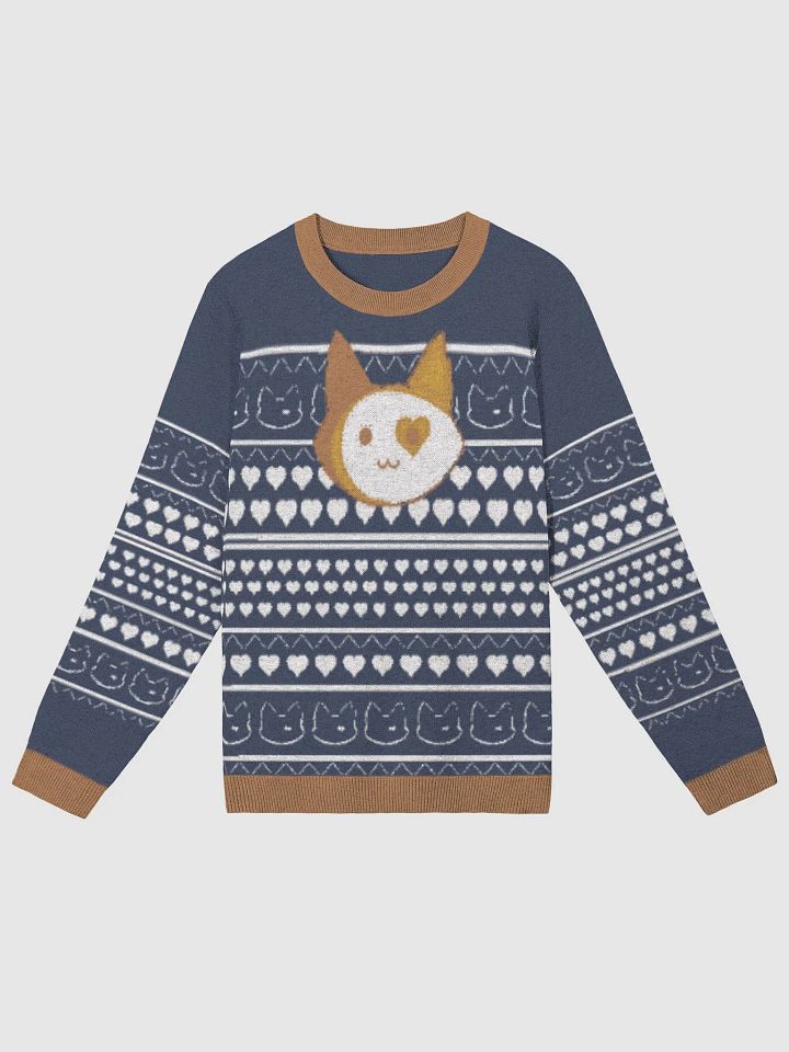 Mellow Knitted Sweater (Navy Blue) product image (1)