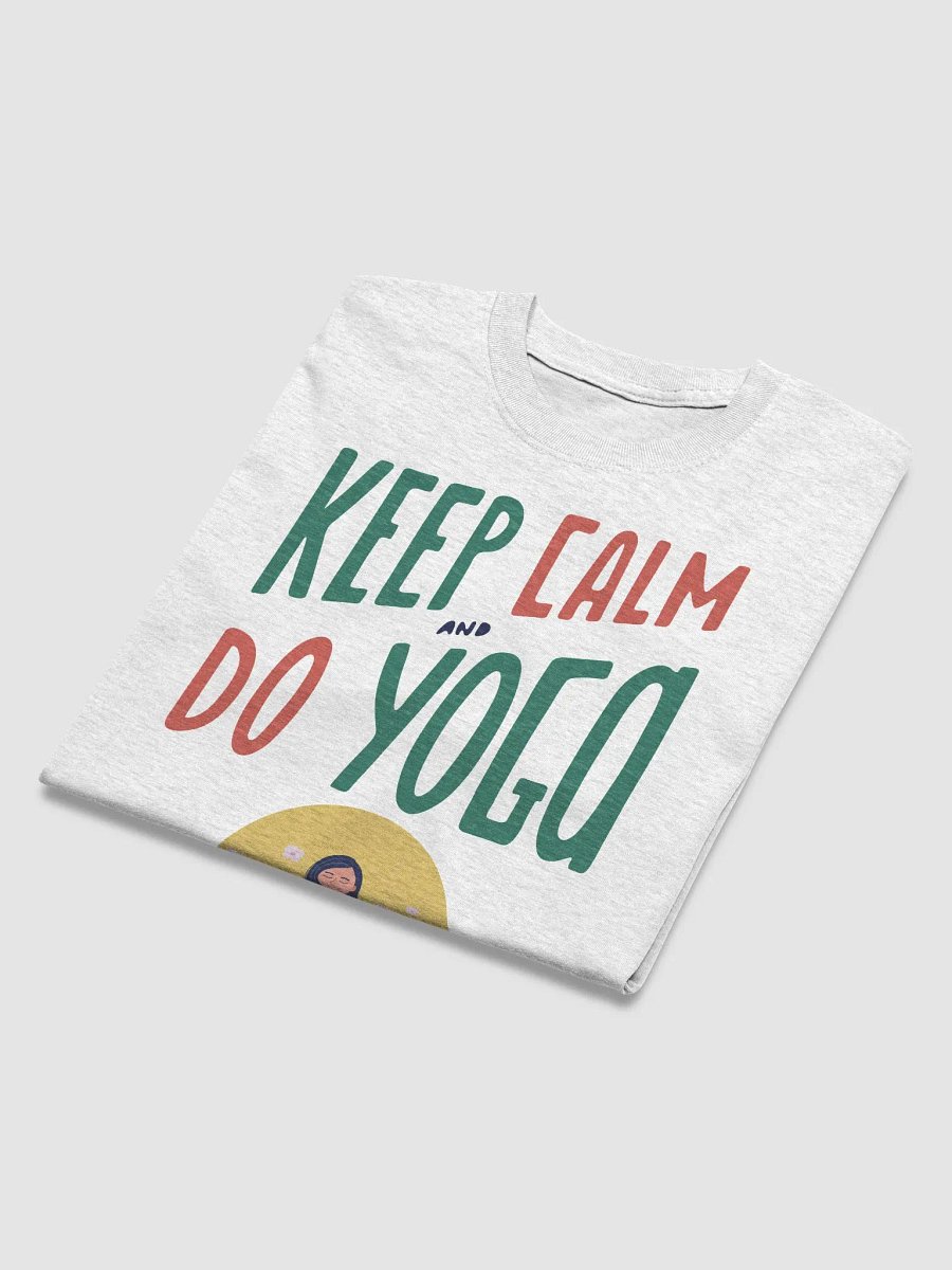 Yoga Enthusiast T-Shirt - "Keep Calm and Do Yoga" product image (43)