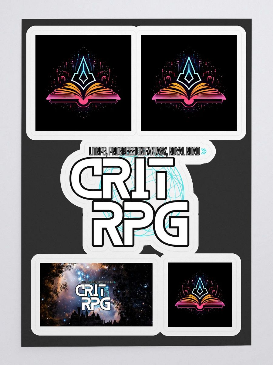 CritRPG Sticker set! :) product image (3)