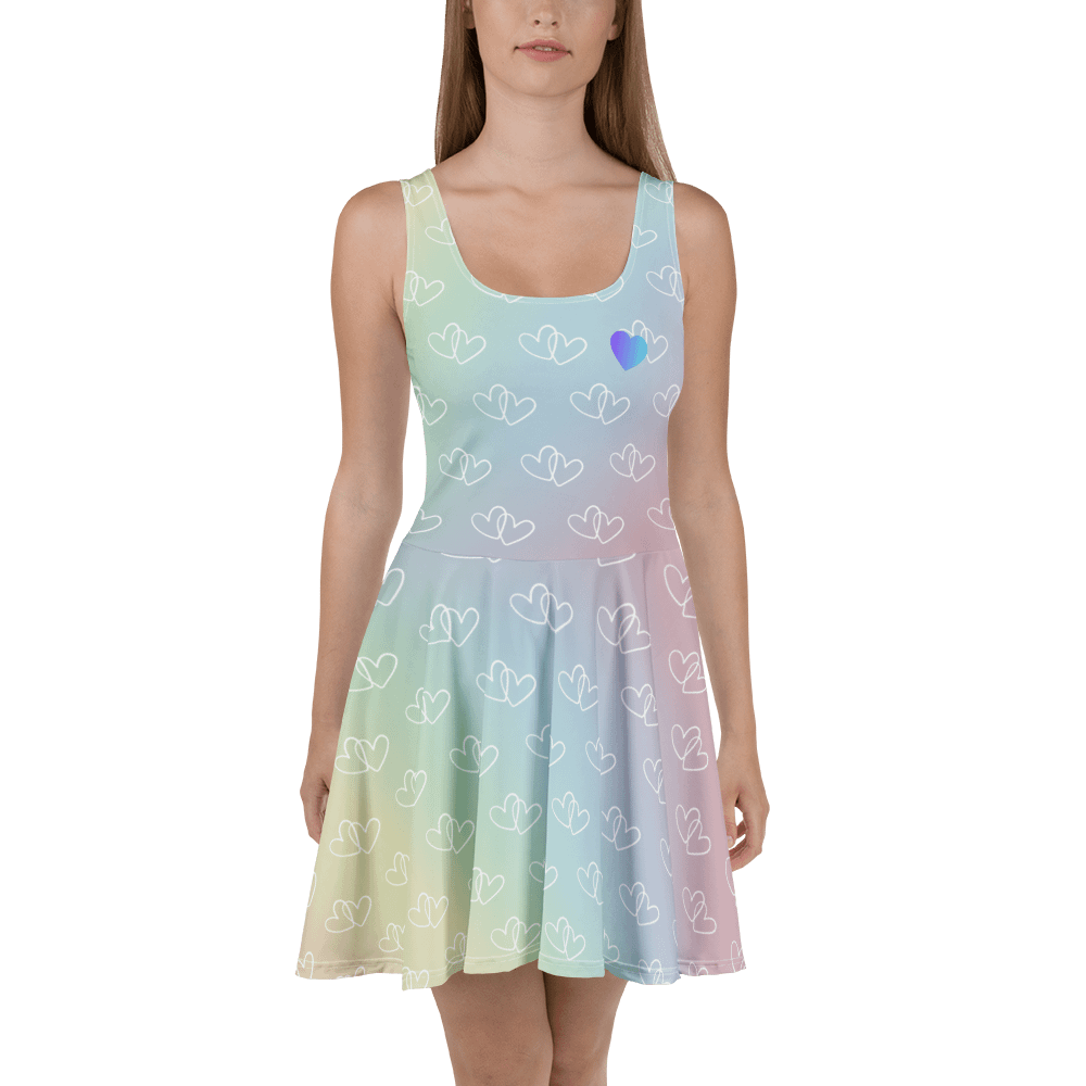 Rainbow Heart Dress product image (2)