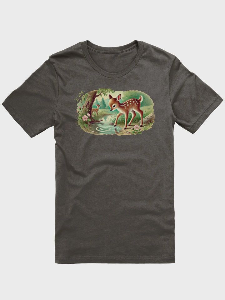Peaceful Fawn Meadow Pond Supersoft T-Shirt product image (2)