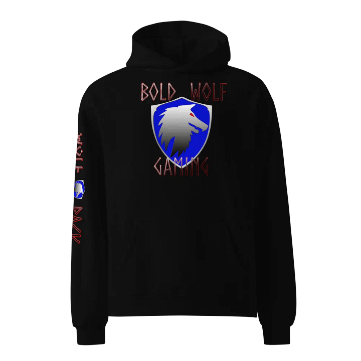 Wolf Pack Gaming Shield Pullover Hoodie product image (1)