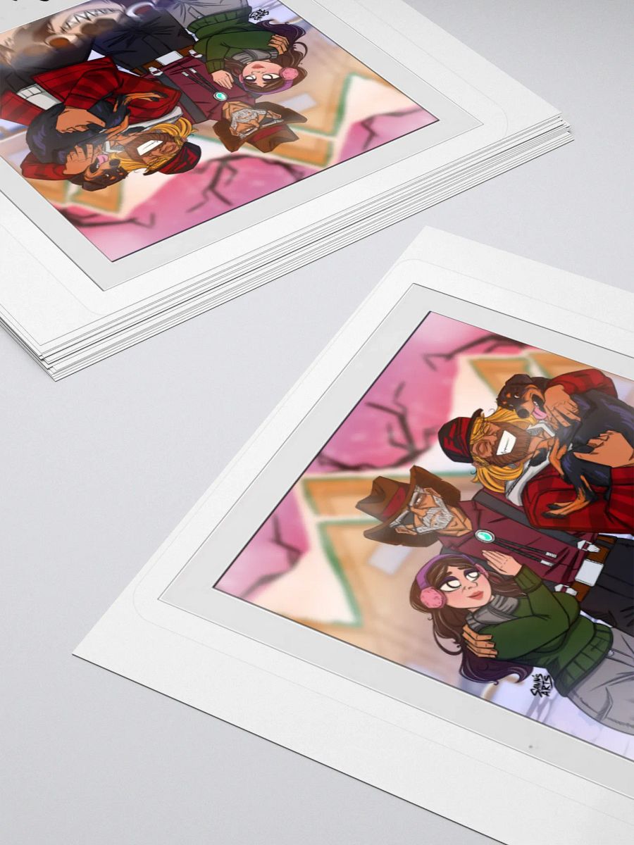 McKin-Drew Christmas Polaroid Sticker product image (16)
