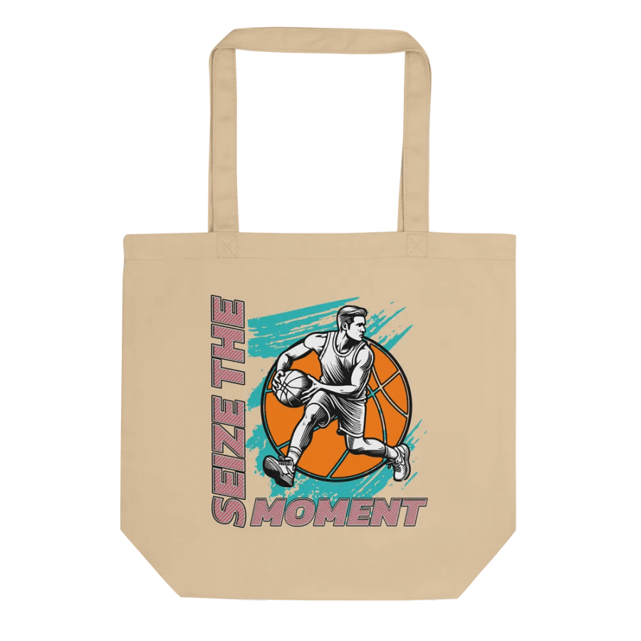 Seize the Moment Basketball Player Tote Bag product image (1)