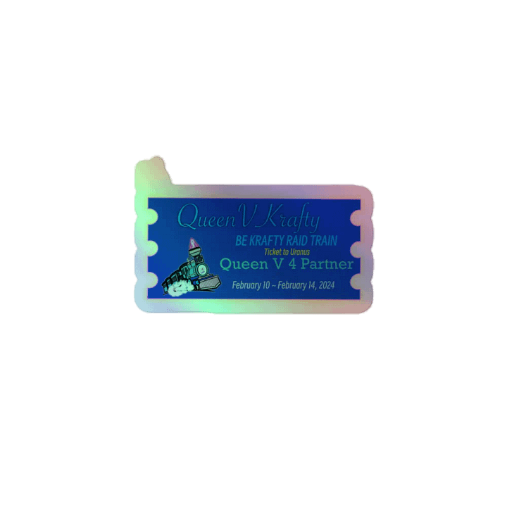 QV4P Raid Train Ticket - REAL DATES product image (1)