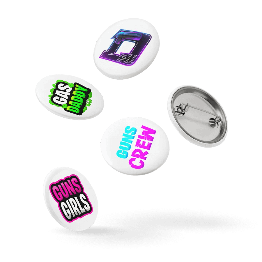 GunsCrew Assorted Button Pins product image (14)
