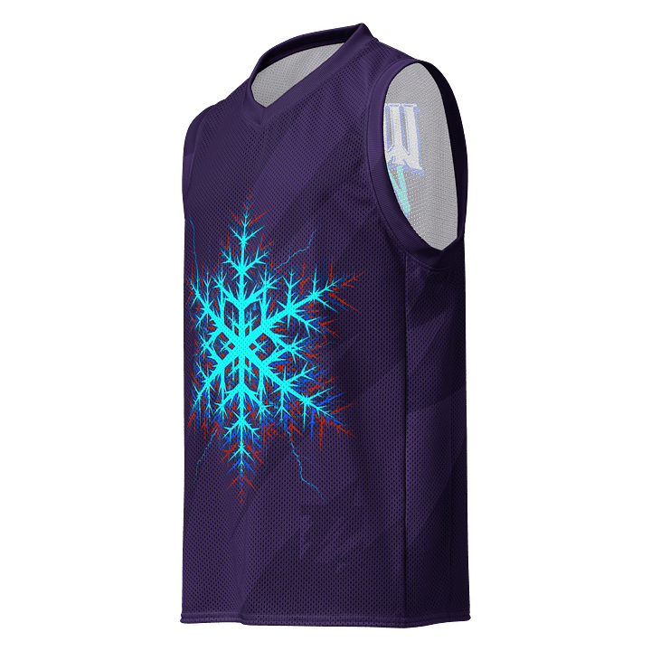 WICKED WINTERS SNOWFLAKE BASKETBALL SINGLET product image (1)