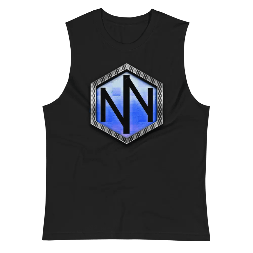 Neo Nobody (Blue) - Sleeveless Shirt product image (3)