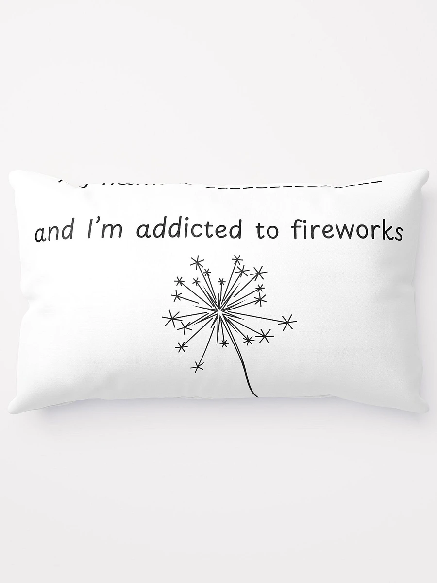 Addicted to Fireworks All-Over Print Pillow product image (10)