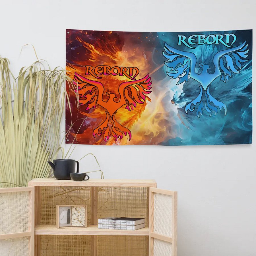 Phoenix All-Over Flag product image (7)