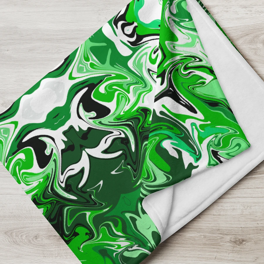 Green Swirl Blanket product image (6)