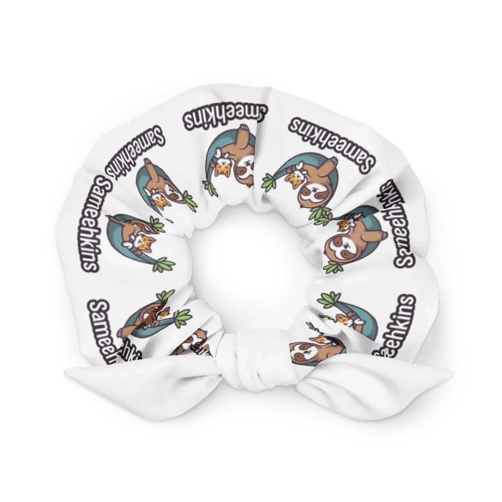 Sloth Vibes All-Over Print Scrunchie product image (1)