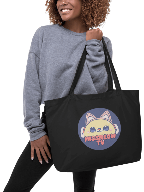 MissMeowTV Logo + Art Tote product image (5)