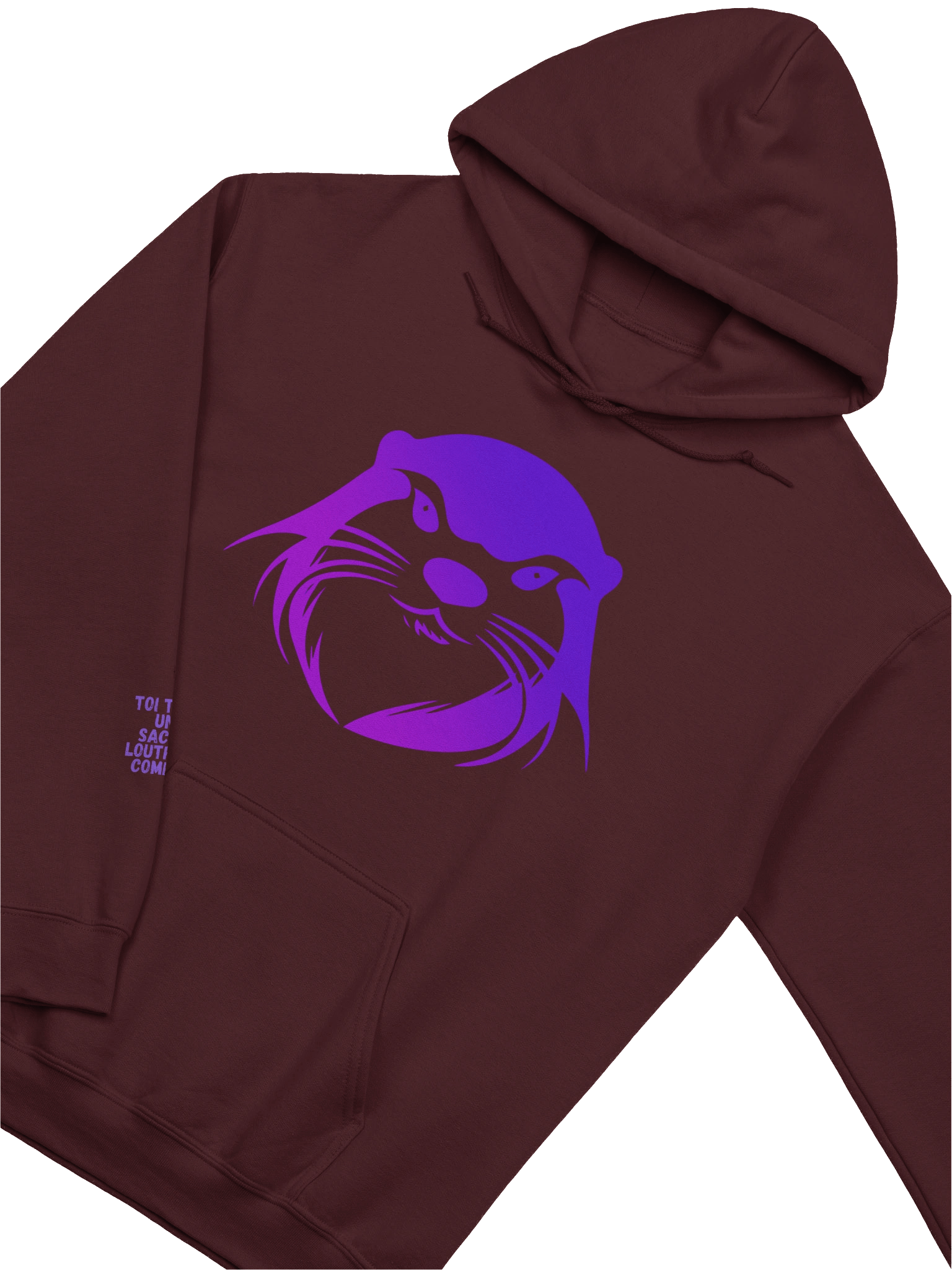 sweat à capuche logo devant personnalisé product image (25)