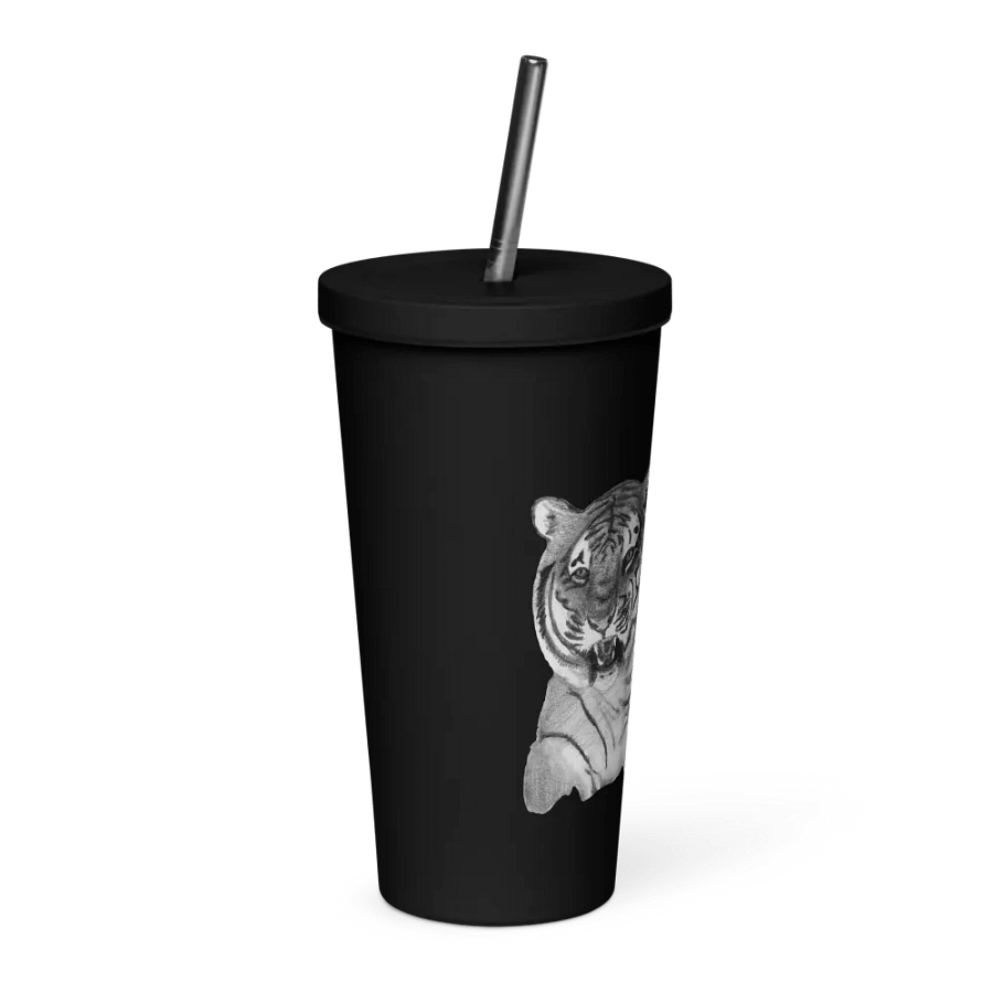 Tiger Drawing Straw Cup product image (7)