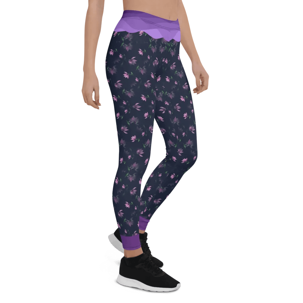 Lavender Floral Whisper Leggings product image (6)
