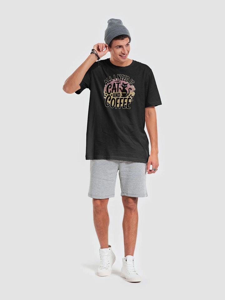 Cat & Coffee Vibes T-shirt product image (12)