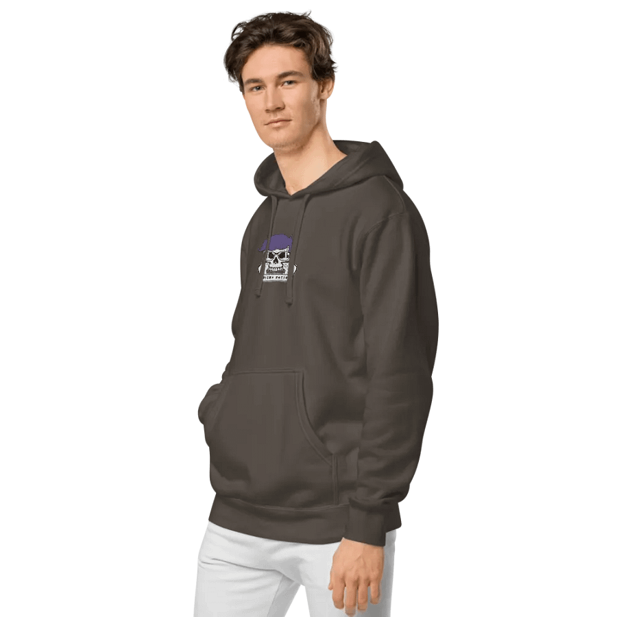 Enigma Nation Independent Trading Co. Pigment Dyed Hoodie (EMBRODERED) product image (5)