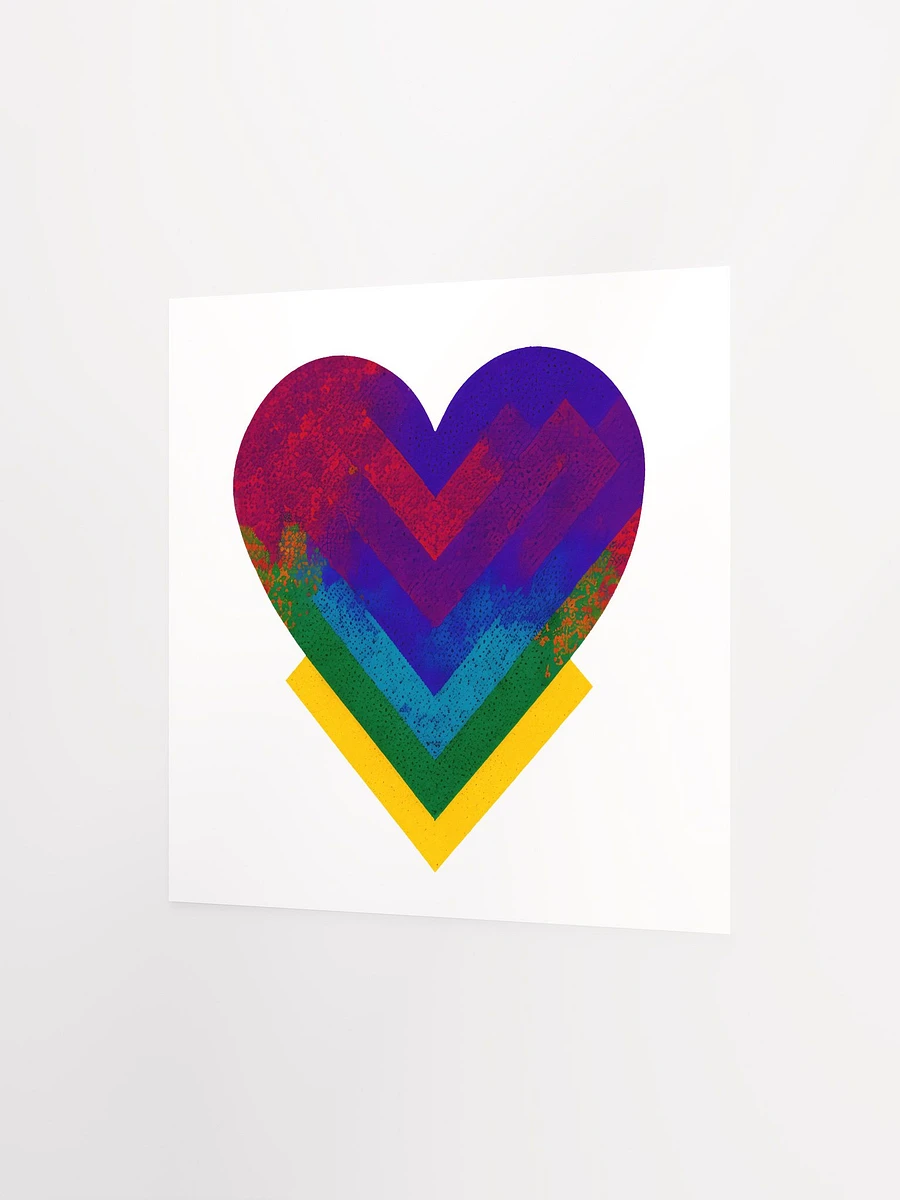 Rainbow Heart #15 - Print product image (2)