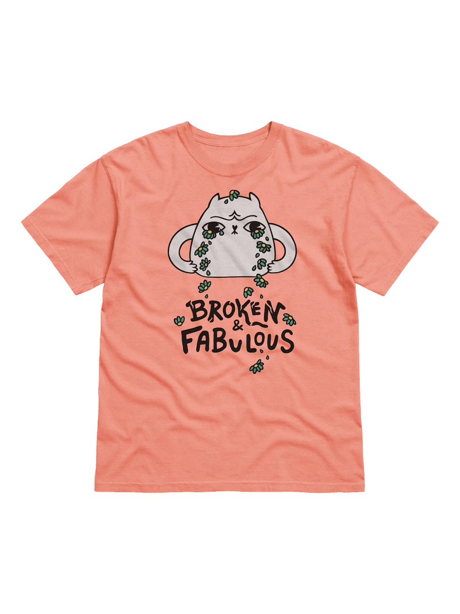 WLS T-shirt with print 'Broken & Fabulous' 2 product image (1)