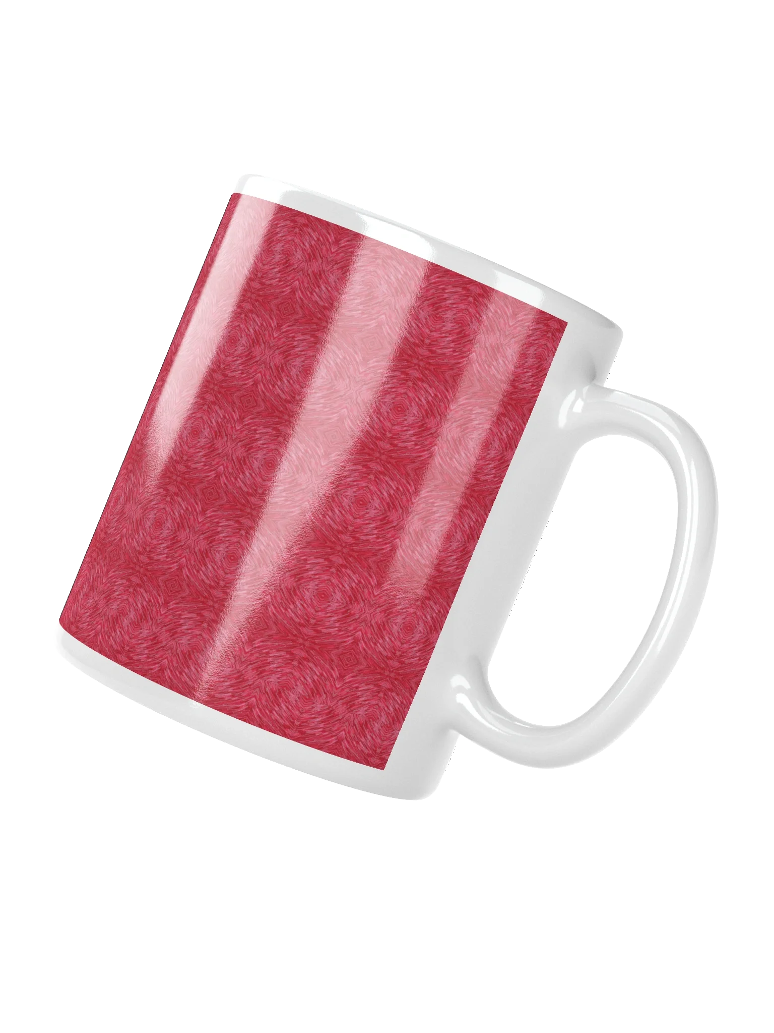 Crimson Frost – White Glossy Mug product image (6)