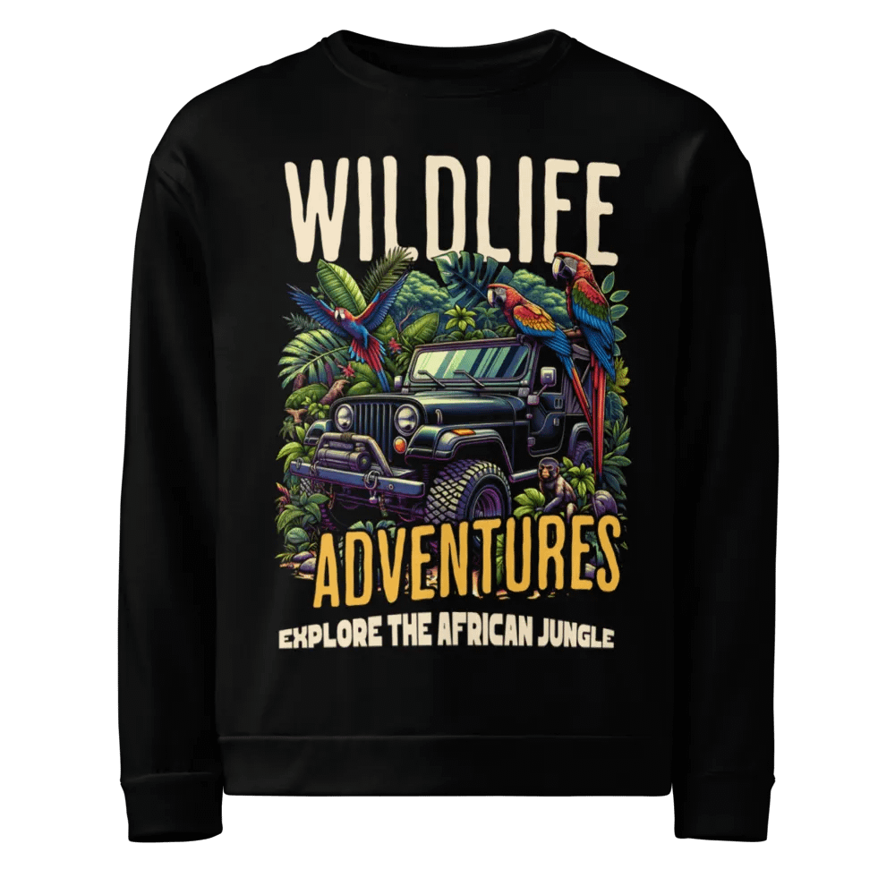 Wildlife Jungle Adventure All-Over Print Sweatshirt product image (1)