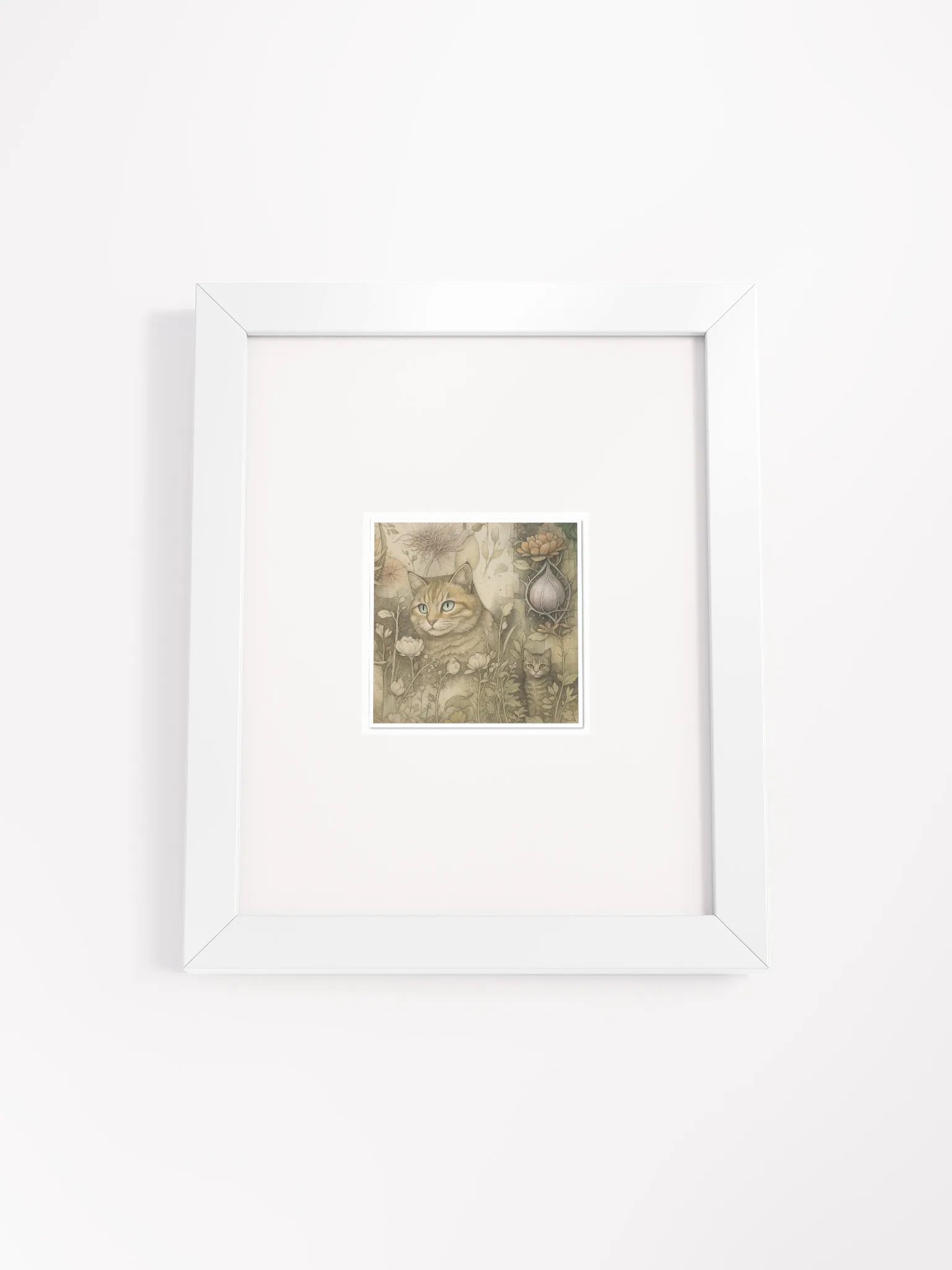 The Secret Garden Sketchbook Artprint Framed product image (1)
