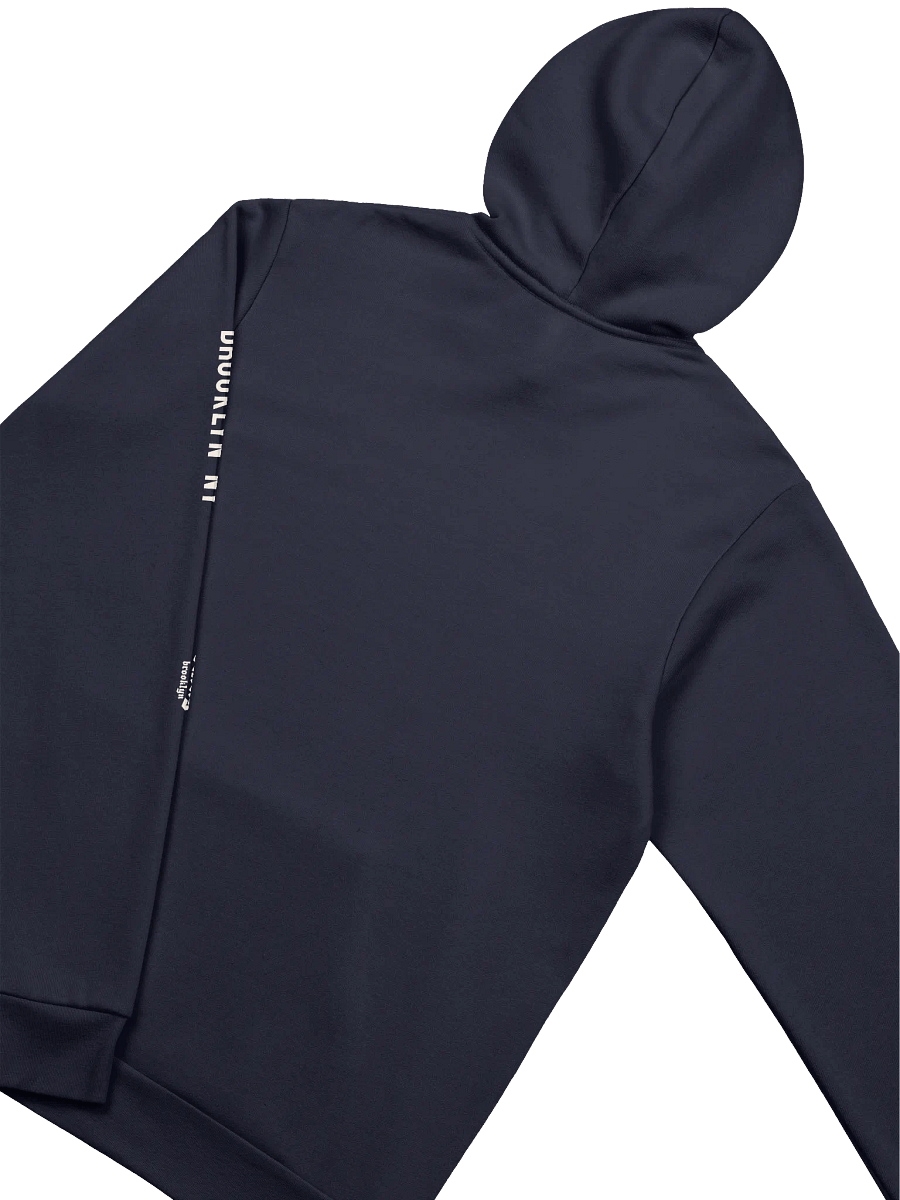 Park Slope Dog Navy Blue Supersoft Bella+Canvas Hoodie product image (4)