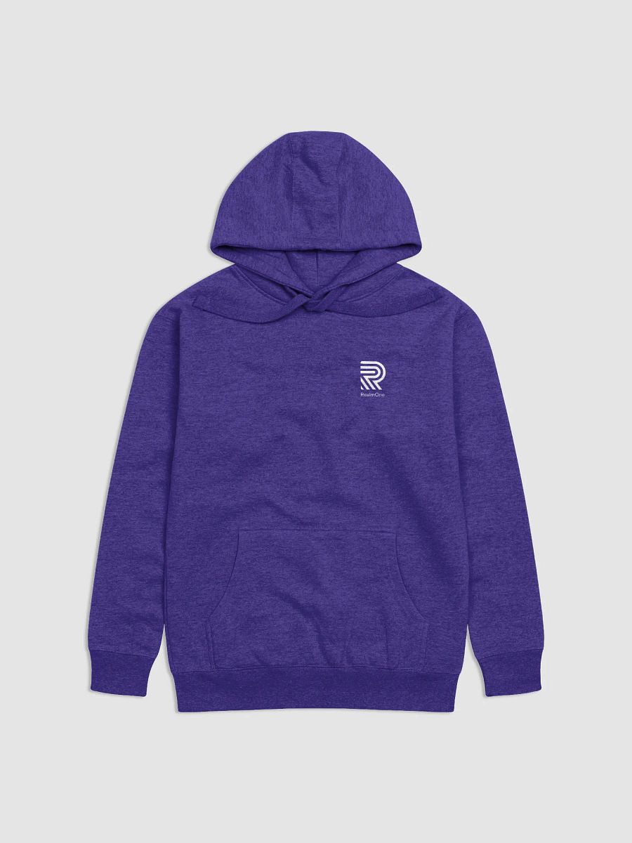 RO Cotton Heritage Unisex Hoodie (Stacked Logo) product image (1)