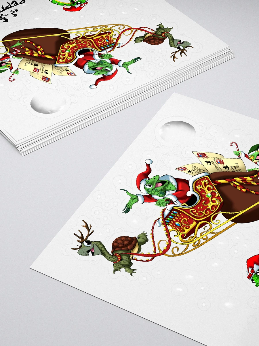 Santa's Sleigh 🛷 Tee Sticker Sheet product image (4)