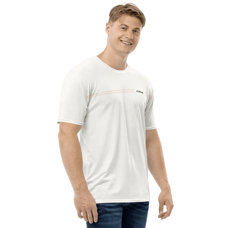 Elevate Tee: White product image (2)