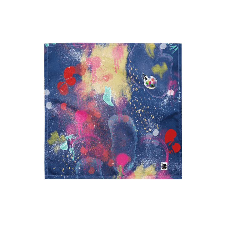 SplatterWear #7 Bandana/ True Blue product image (1)