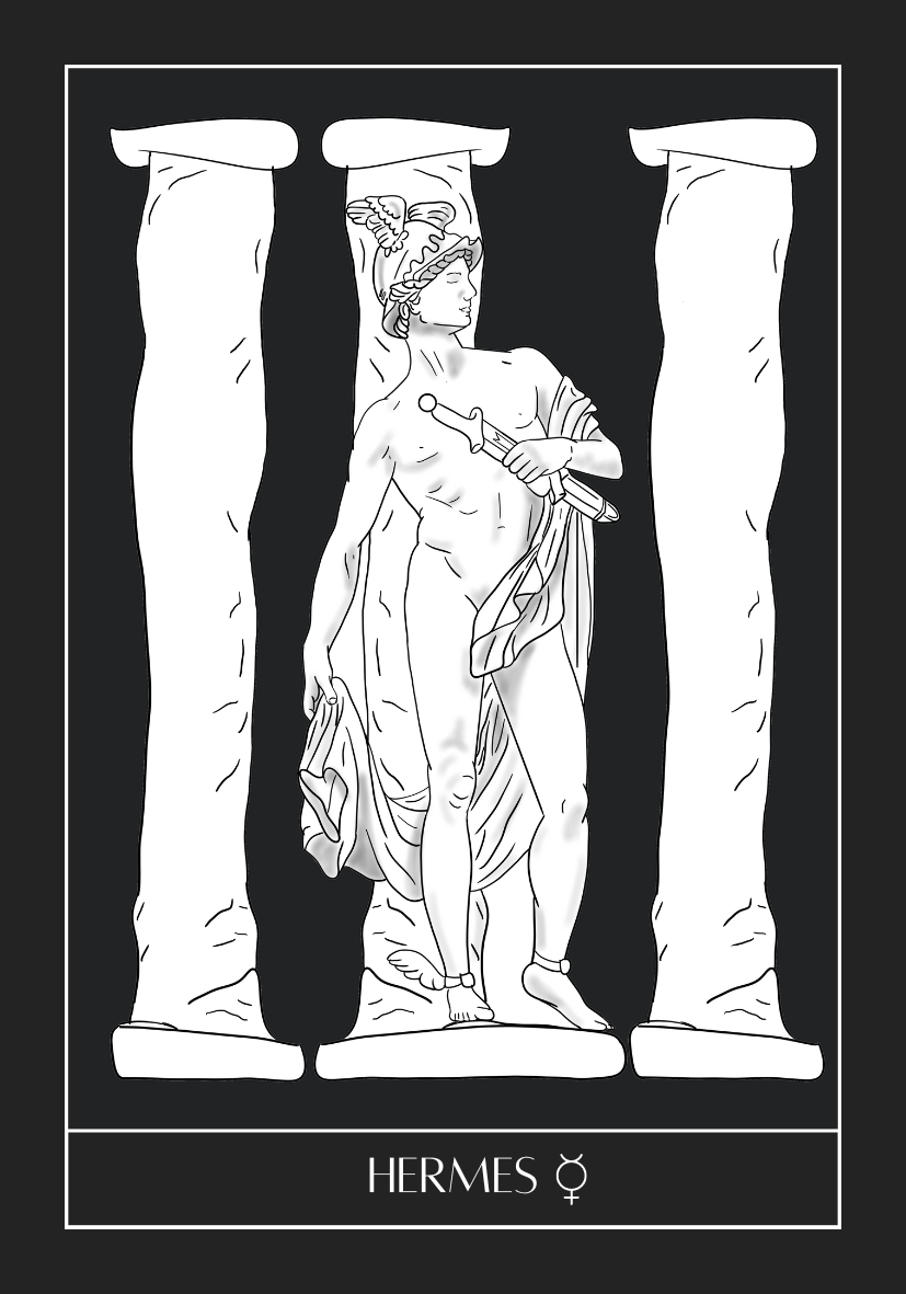 Printable Tarot Deck Minimalistic Greek Gods product image (2)