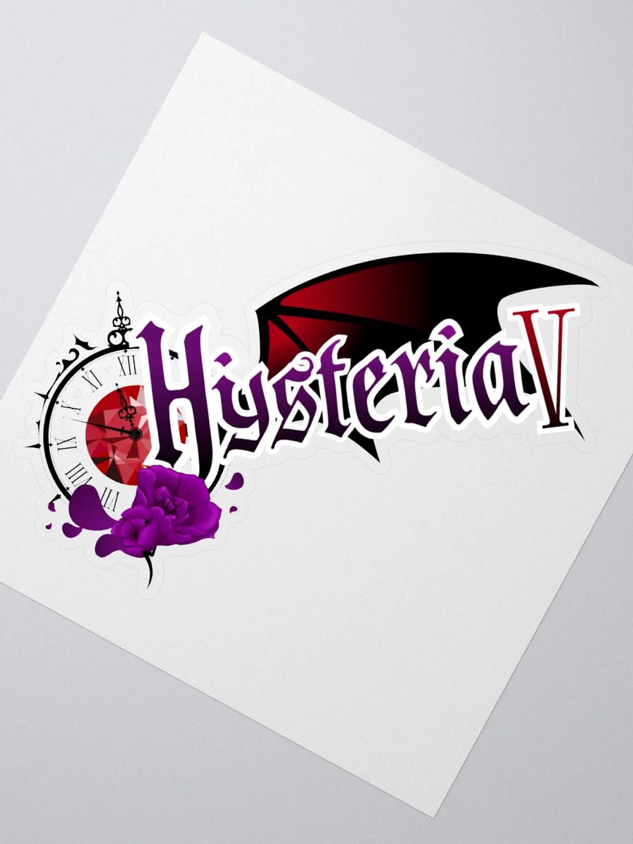 HysteriaV VTuber Logo Sticker product image (2)