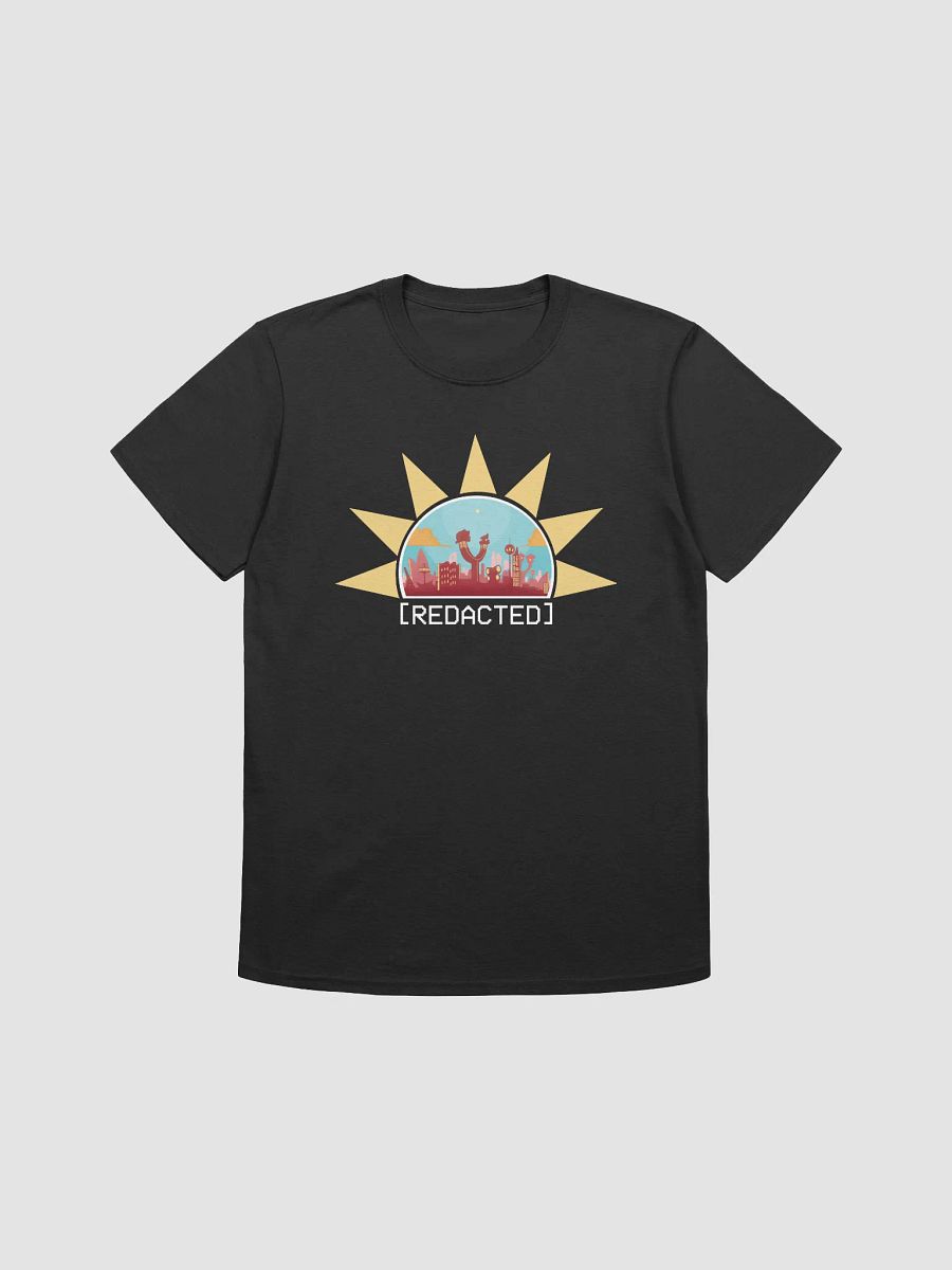 PLEASE STAY TUNED [REDACTED] LOGO T-Shirt product image (1)