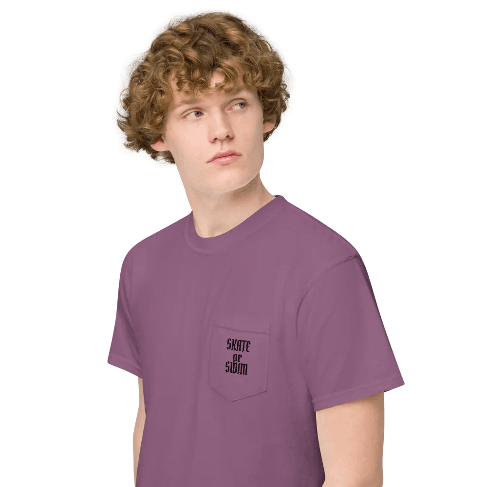 Skate or Swim Pocket T product image (6)