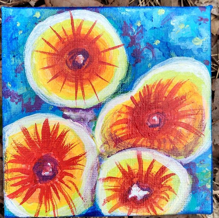 American Caesar Cluster (Acrylic Painting) product image (1)
