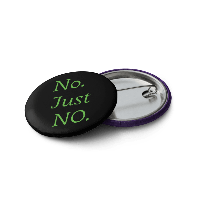 WILLOWISP Button Pins (Disagreeable Quotes Collection) product image (5)