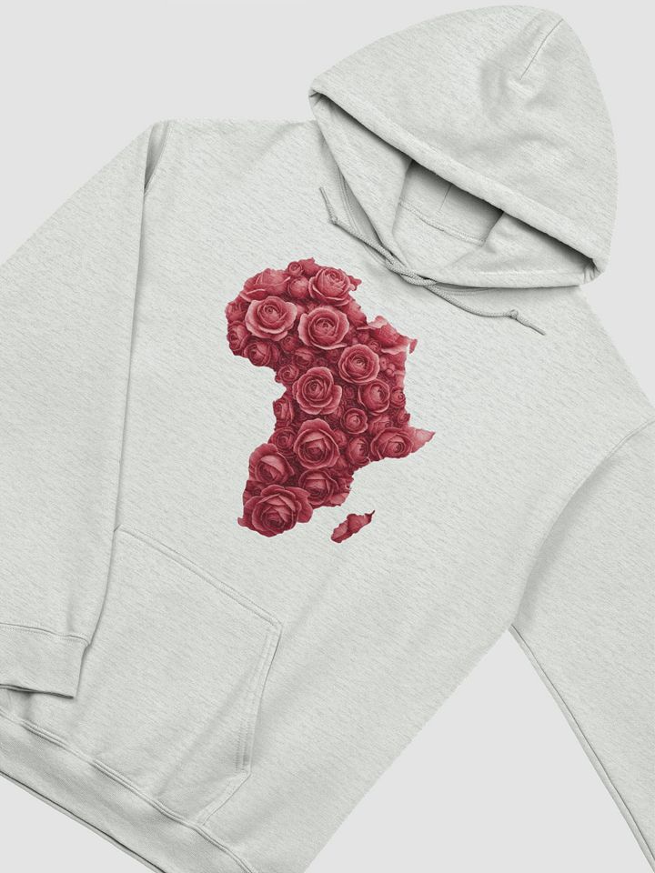 Map of Africa Red Roses Hoodie product image (11)