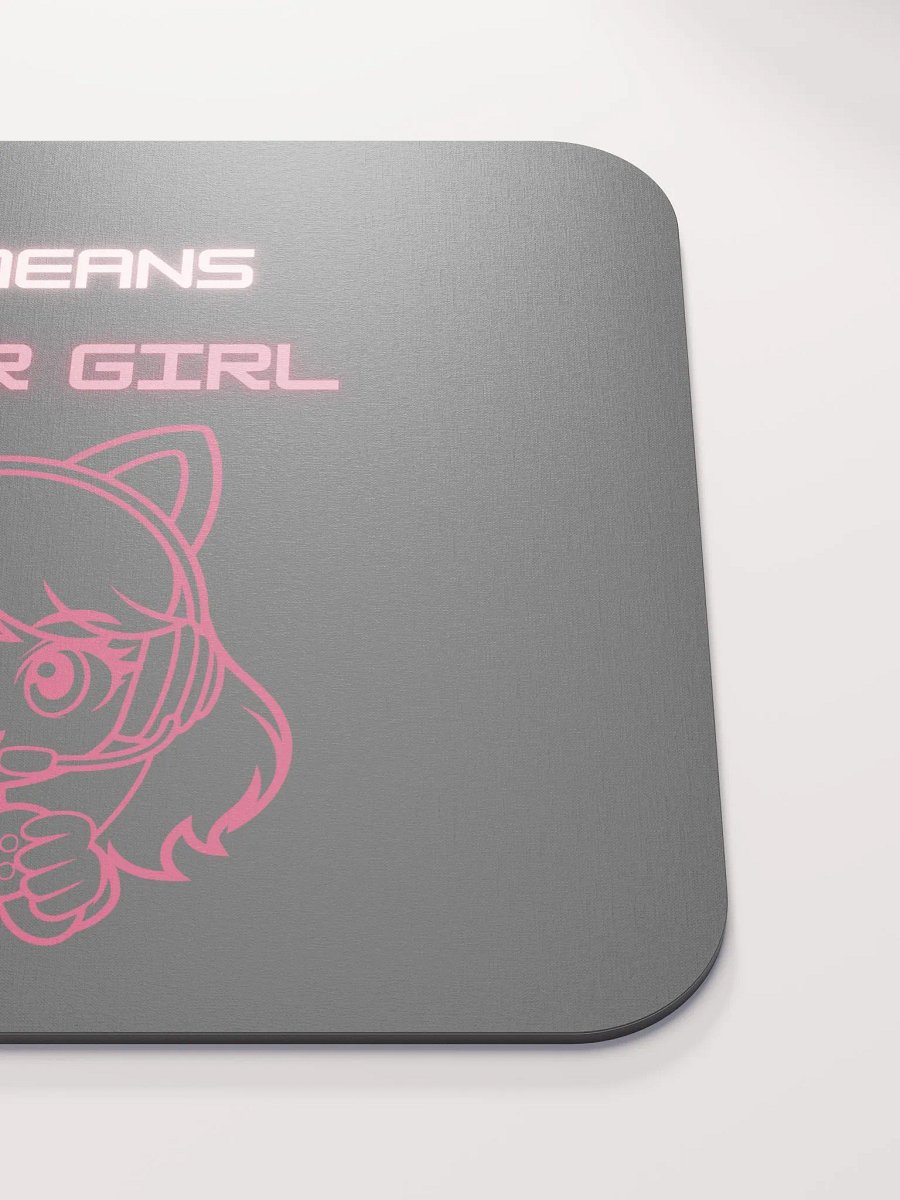 🎮 Gamer Girl Mouse Pad – Precision, Power & Pink Vibes! 💖 product image (6)