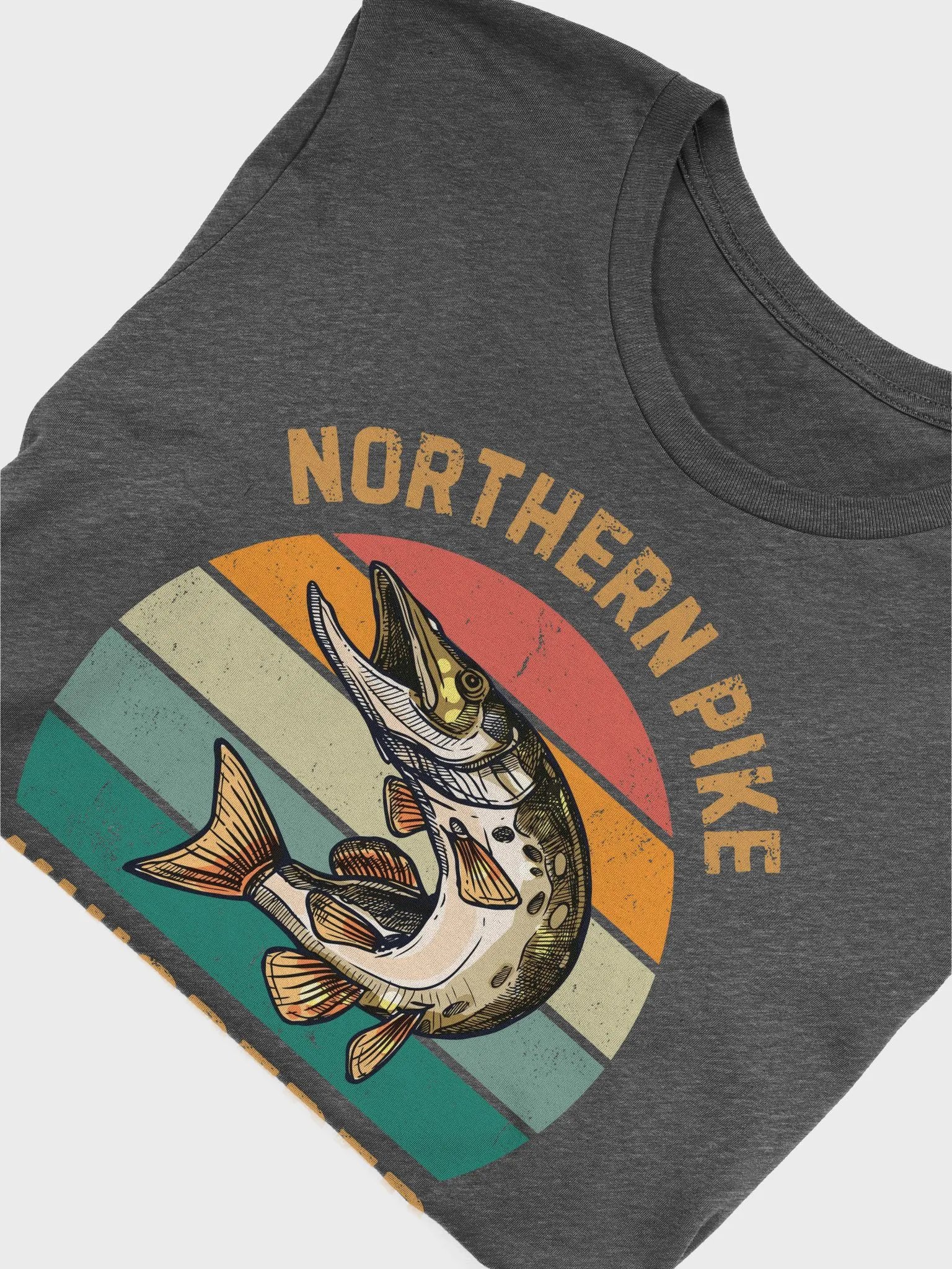 Northern Pike Whisperer - Unisex T-shirt Bella Canvas 3001 product image (25)