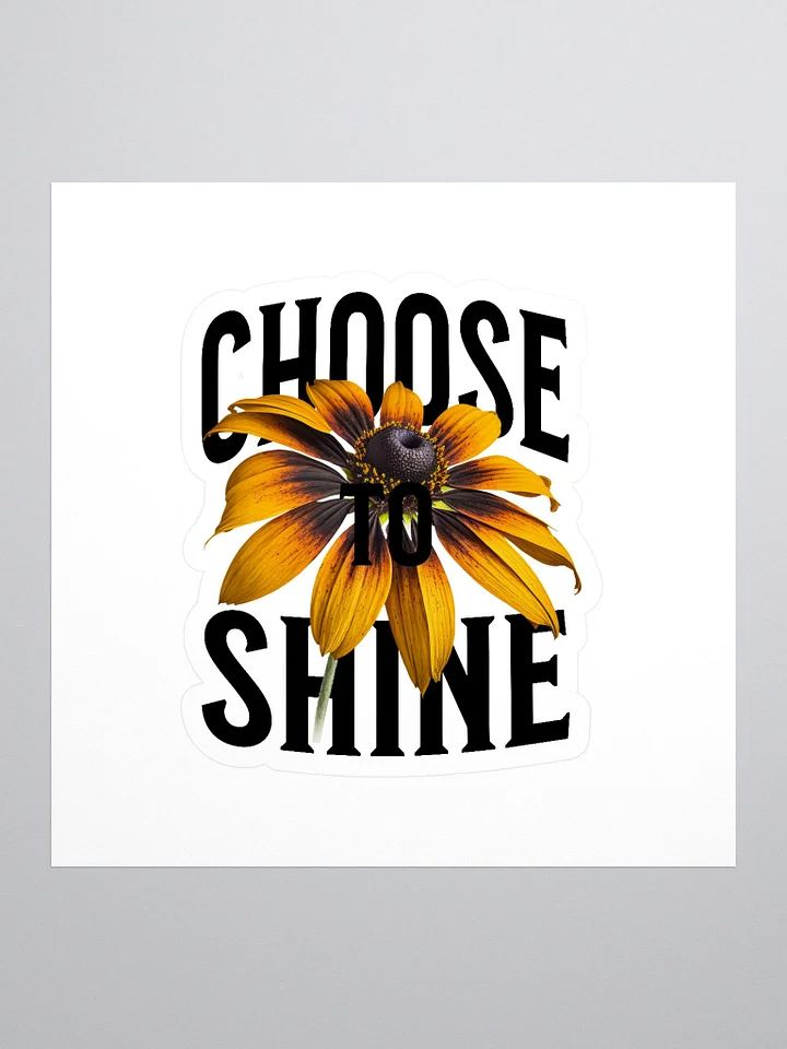 Choose to shine - Sticker product image (1)