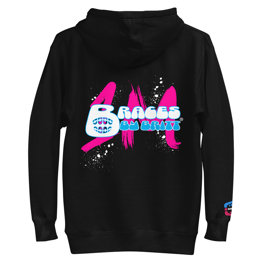Braces By Britt® 1 Million Unisex Adult Hoodie product image (4)